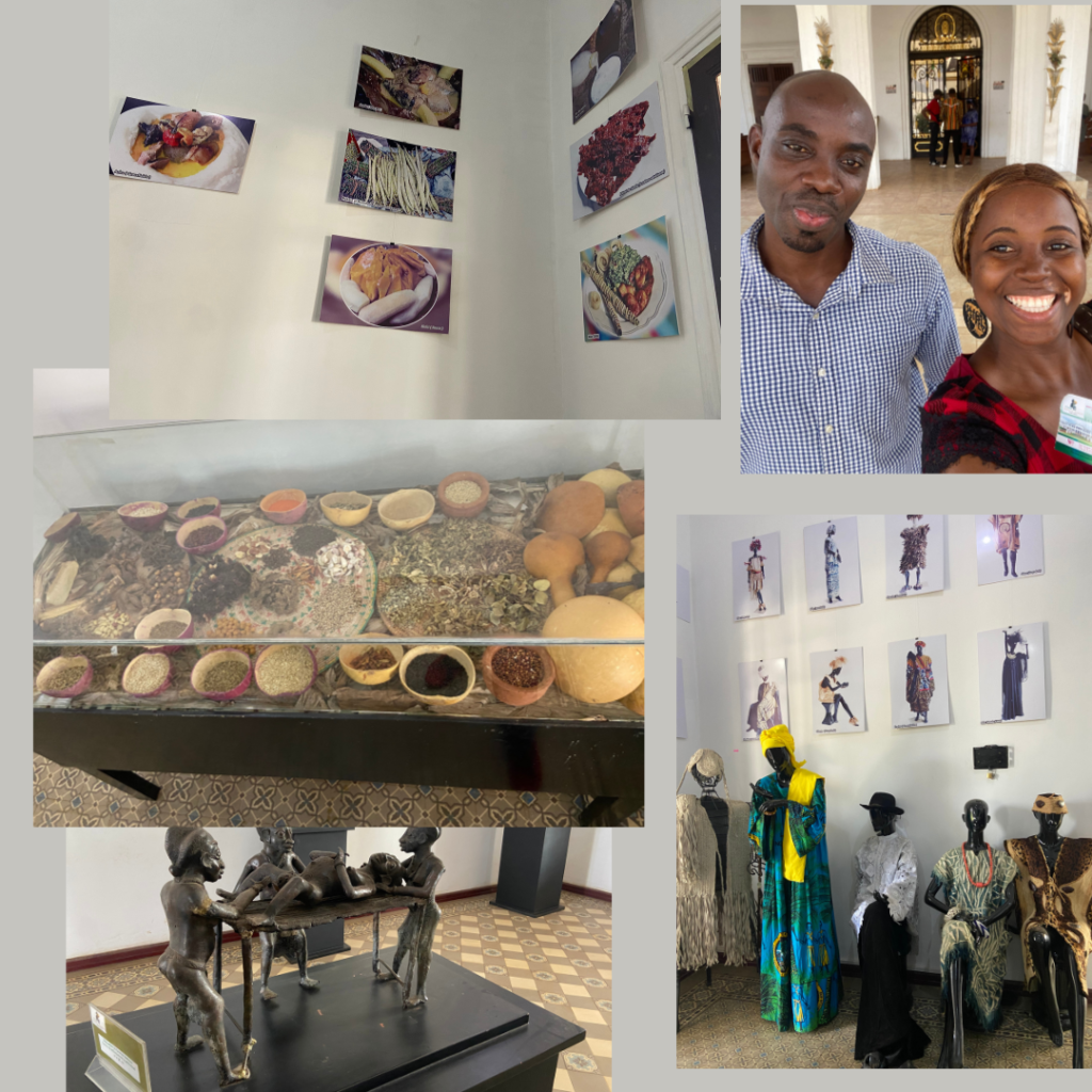Cameroonian spices and food at the national museum