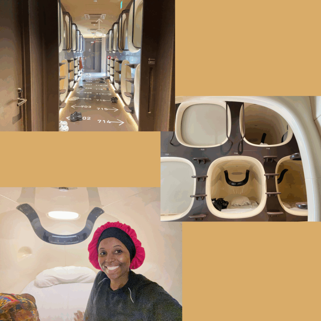 9h Nine Hours Shinjuku Capsule Hotel sleeping pod